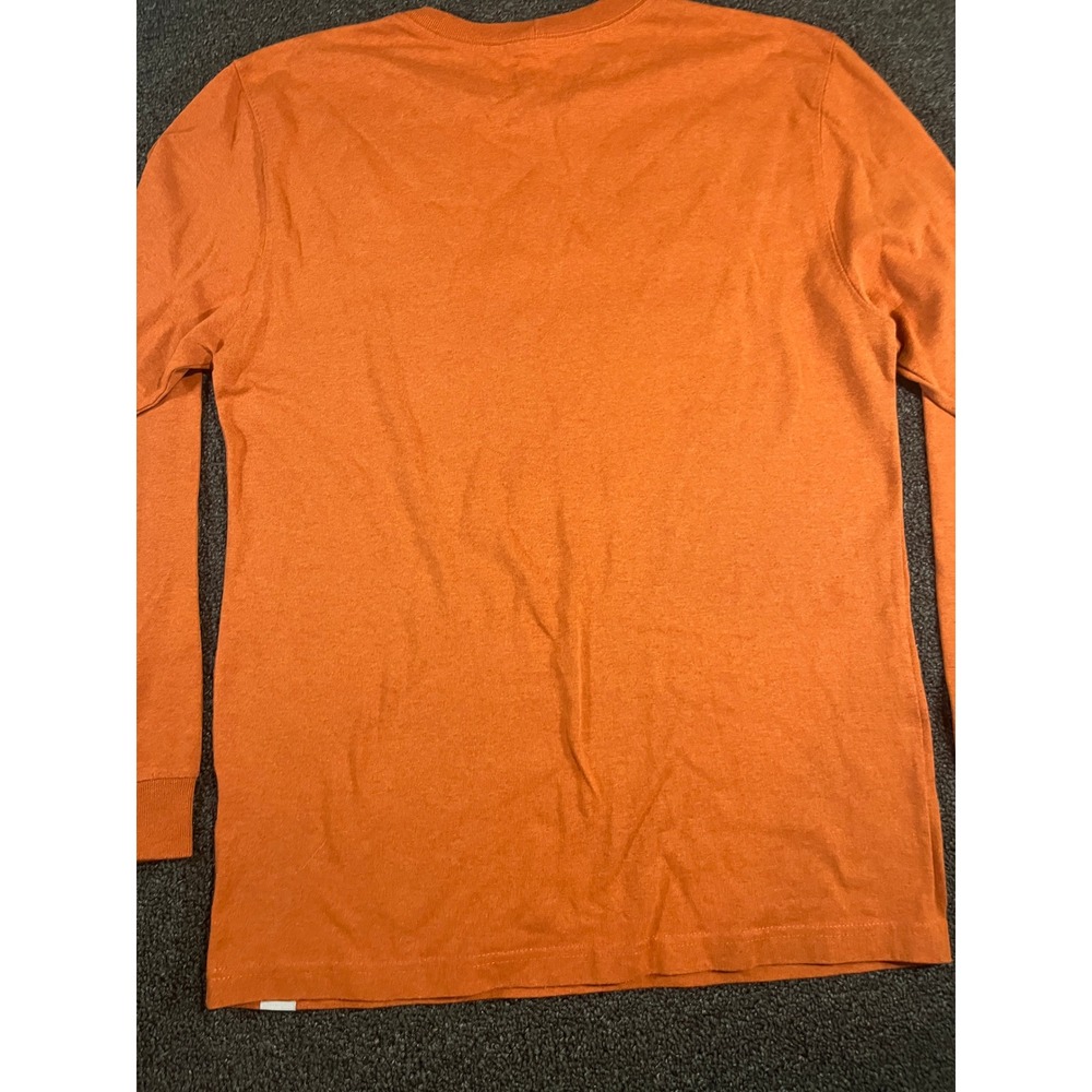 Carhartt Mens Small Burnt Orange Rugged Outdoors Graphic Long Sleeve T-Shirt S - Picture 11 of 12